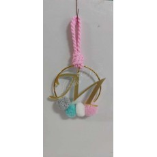 Μπομπονιερα μονοκραμμα σε κρικο